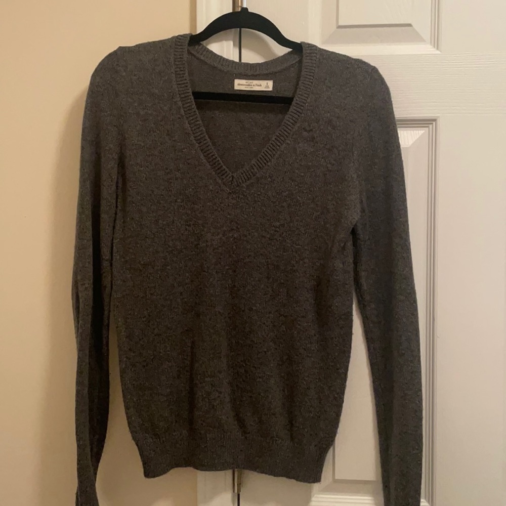 Grey A&F Sweater